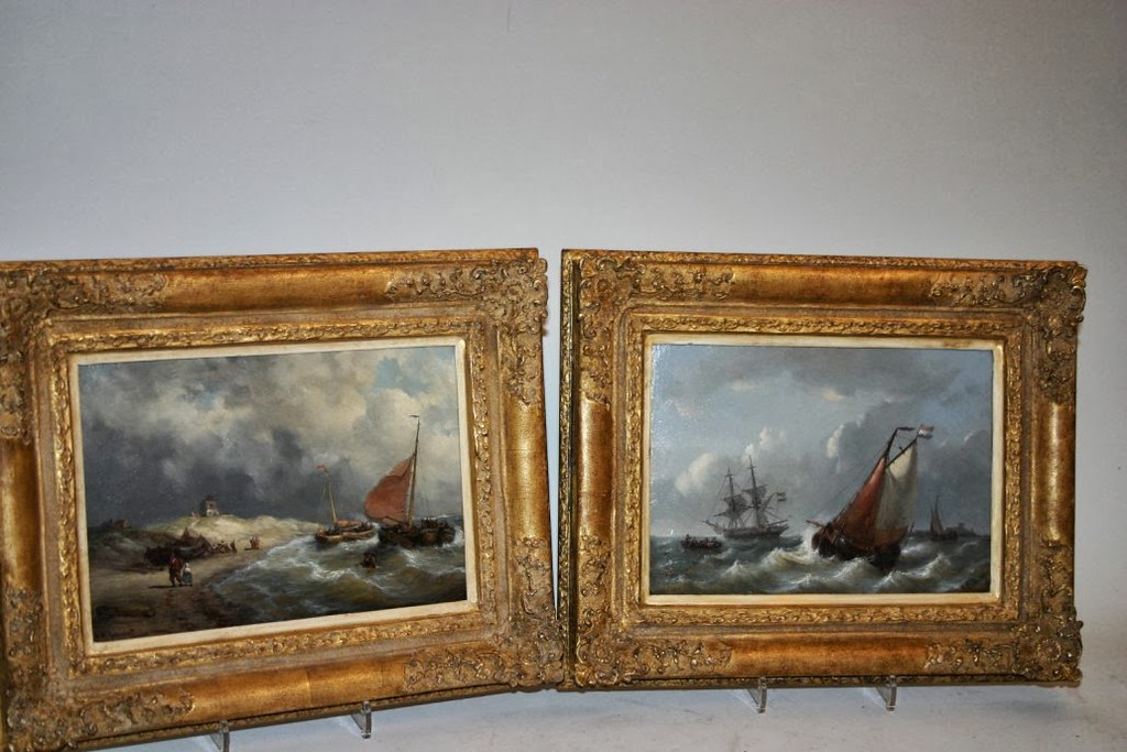 G.W. Opdenhoff -  - oil on panel