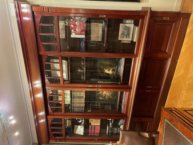 Large English bookcase