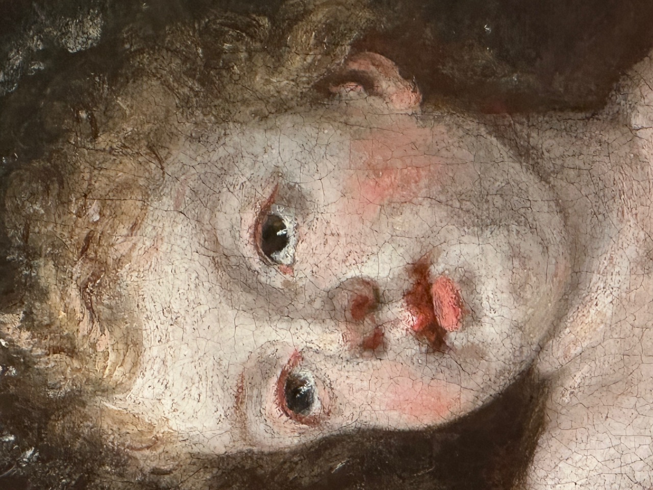 Juan Rizi - 1595-1681 - Joseph and Jésus and the blossoming staff. - oil on canvas - Detail