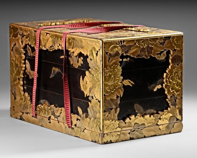A japanese lacquer box (Edo period 1600 - 1868 ), Edo period, 1600-1868 - detail 4